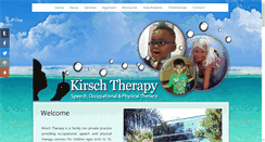 Desktop Screenshot of kirschtherapy.com